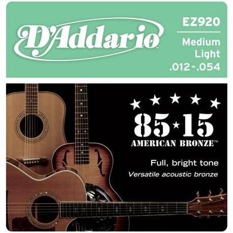 D'Addario EZ920 Acoustic Strings