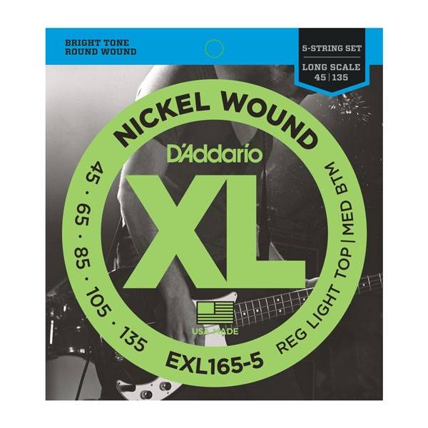 D'Addario EXL165-5 Saiten für Bassgitarre
