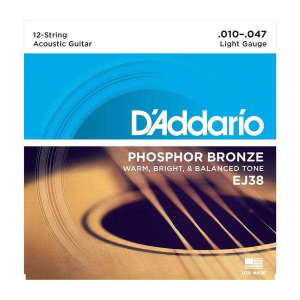 D'Addario EJ38 12-String Set