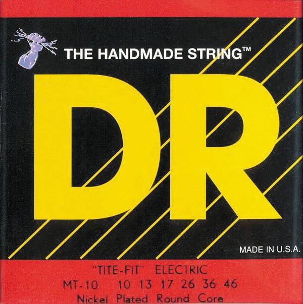 DR MT10 'Tite fit' guitar strings
