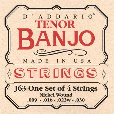 D'Addario J63 Saiten für Tenor Banjo