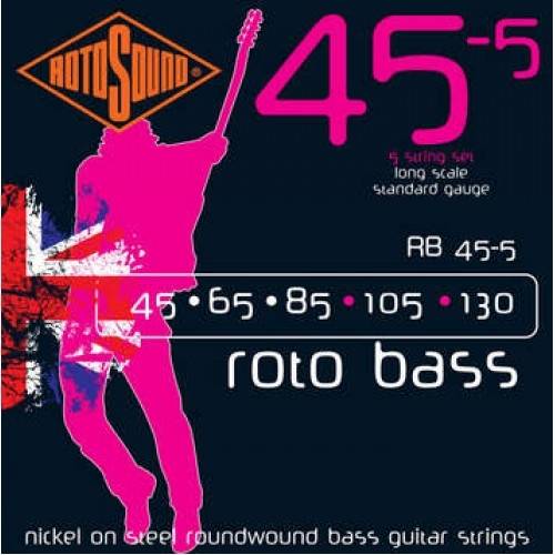 ROTOSOUND RB45-5 Strings for Bass Guitar