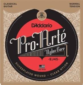 D'Addario EJ45 Pro Arte - Nylon Strings