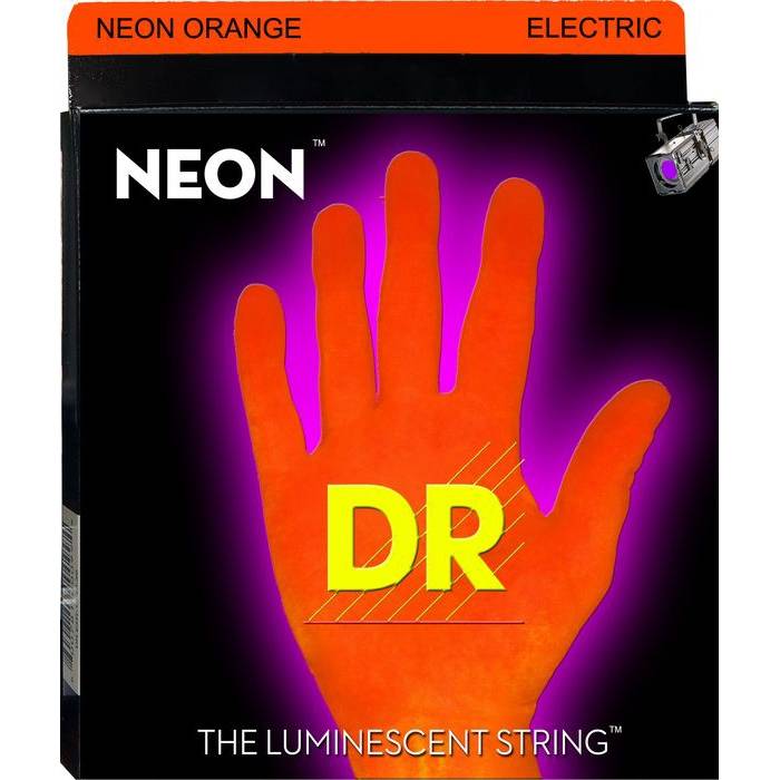 DR Hi-Def Orange Electric guitar strings