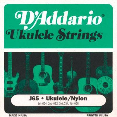 D'Addario J65 Ukulele Strings