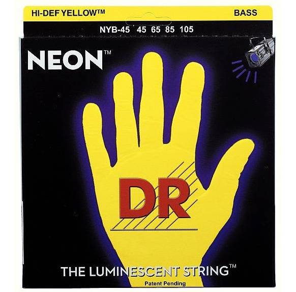 DR NEON Hi-Def NYB-45 Yellow Bassnaren