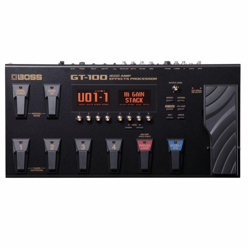 Boss GT-100 Multi Effectpedaal kopen? - Joh.deHeer!