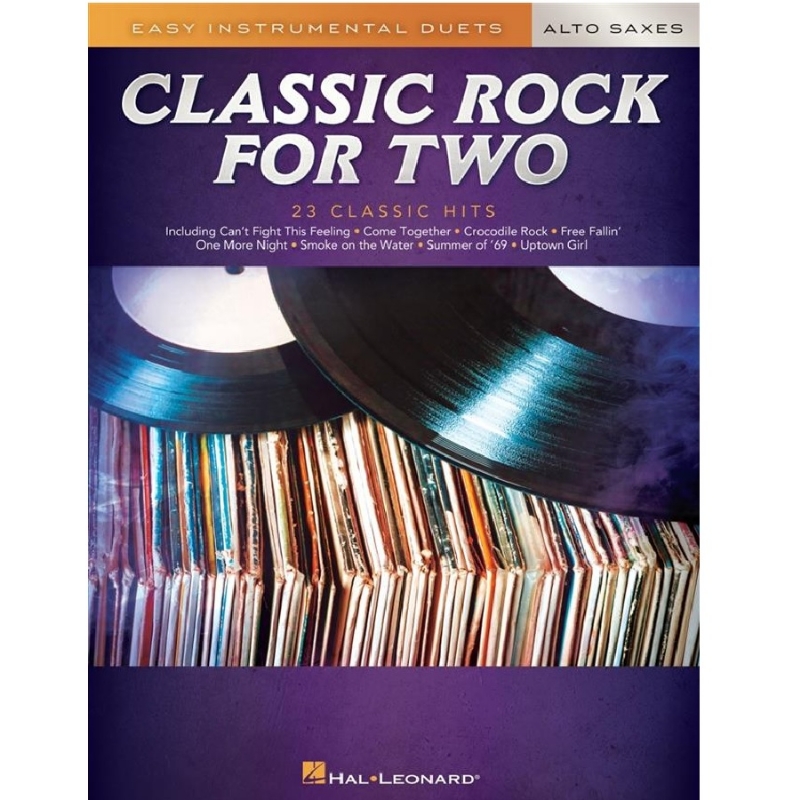 Classic Rock for Two Alto Saxes