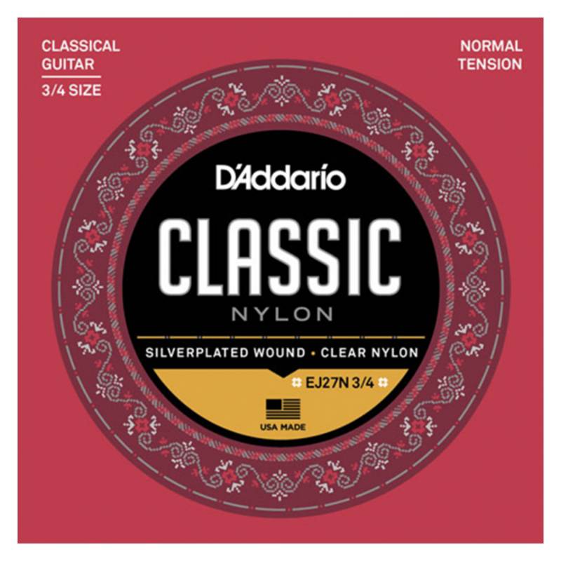 D'Addario EJ27N 3/4 Nylon Strings