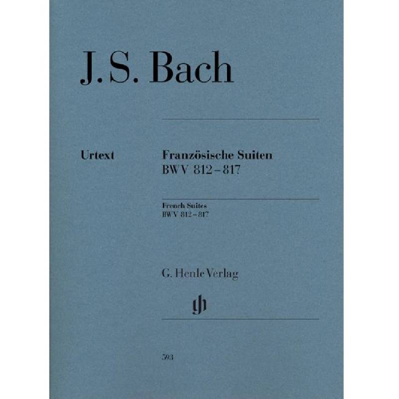 Französische Suiten BWV 812-817 - J. S. Bach HN593