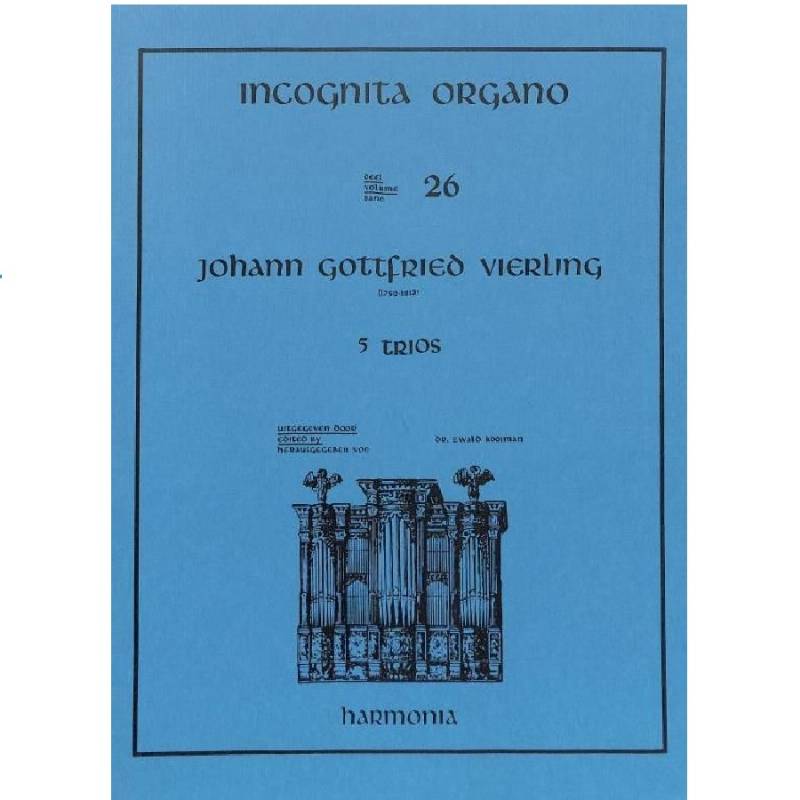 Johann Gottfried Vierling 26 Incognita Organo HU3565