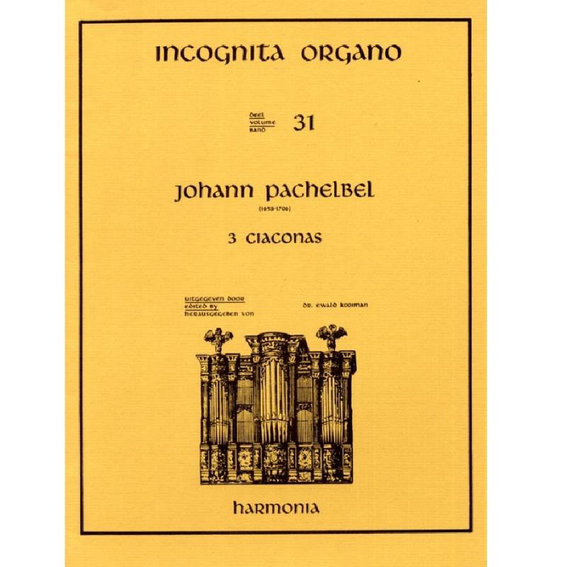 Johann Pachelbel - 31 Incognita Organo HU3641