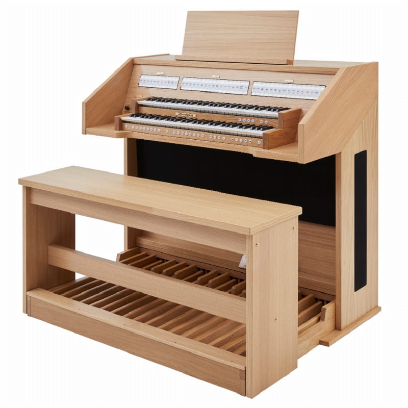 Johannus Opus 255 Orgel - Blank Eiken