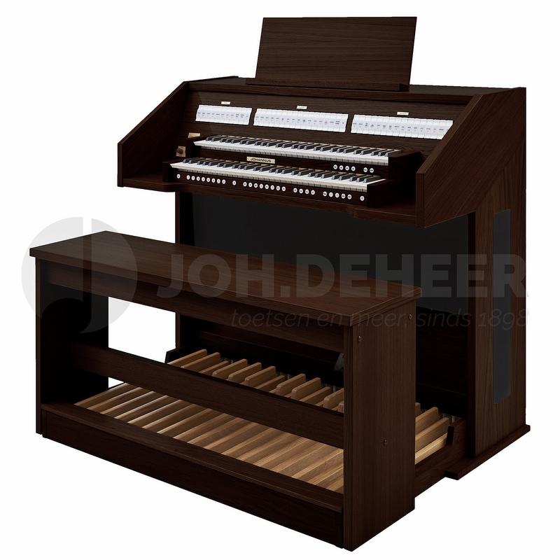 Johannus Opus 255 Organ - Classic Walnut