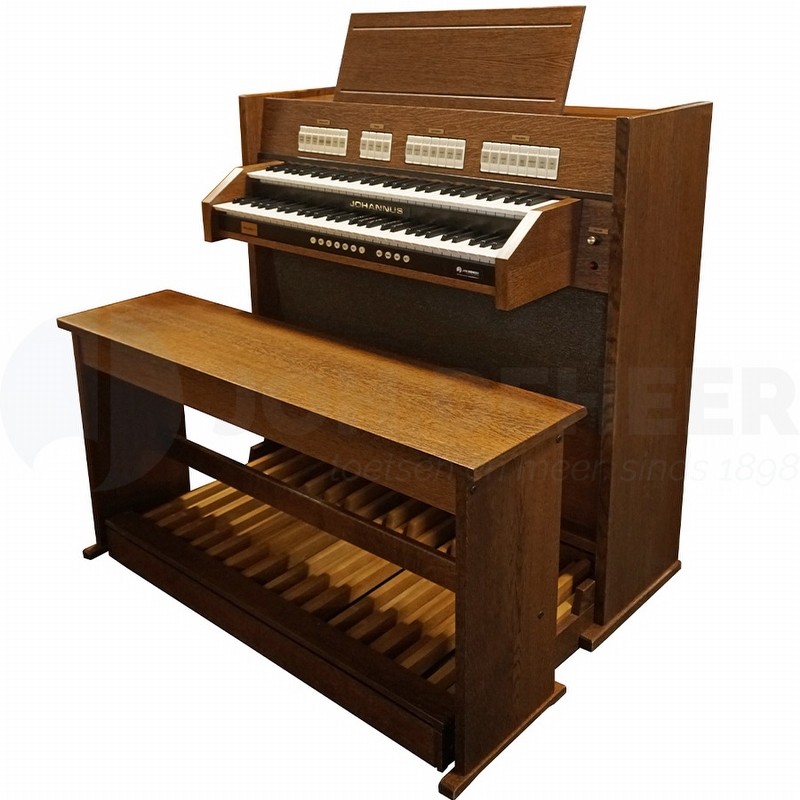 Johannus Studio 1 Used Organ - Dark Oak