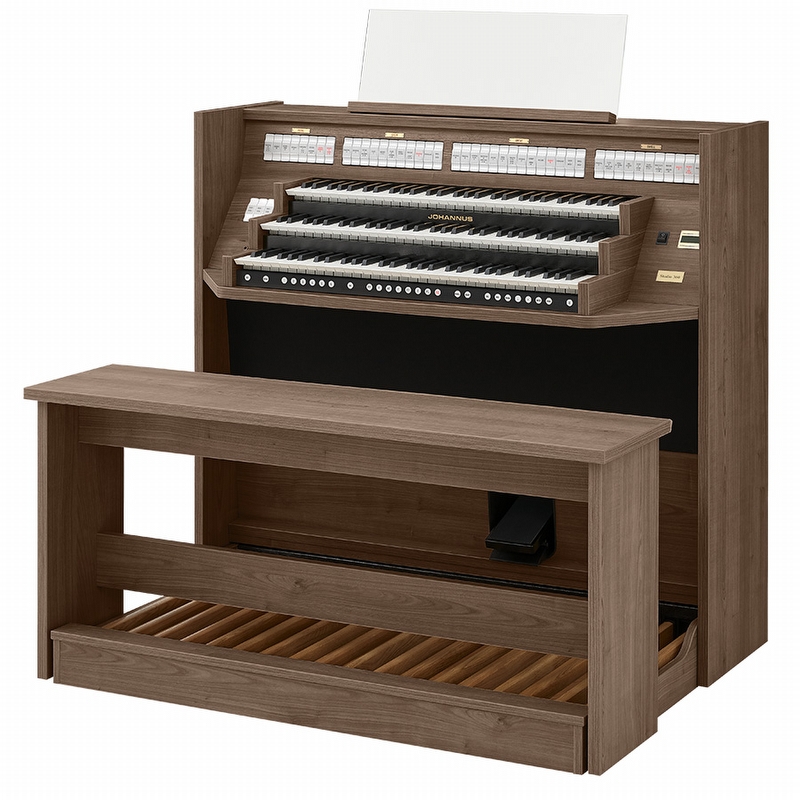 Johannus Studio 360 Organ Nautilius Teak