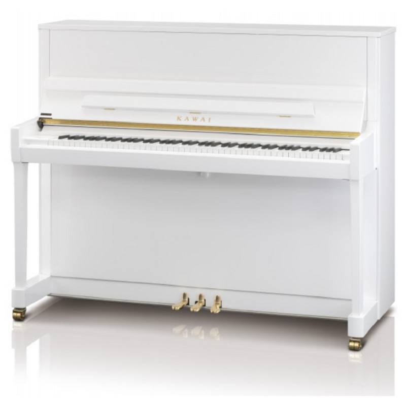 Kawai K-300 WHP Piano - Polished White