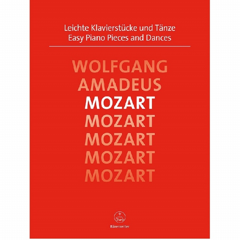 Leichte Klavierstücke und Tänze - Mozart Bärenreiter