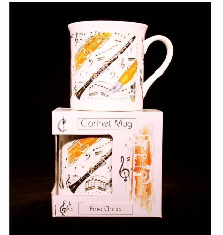 Mug - Clarinet Fine China