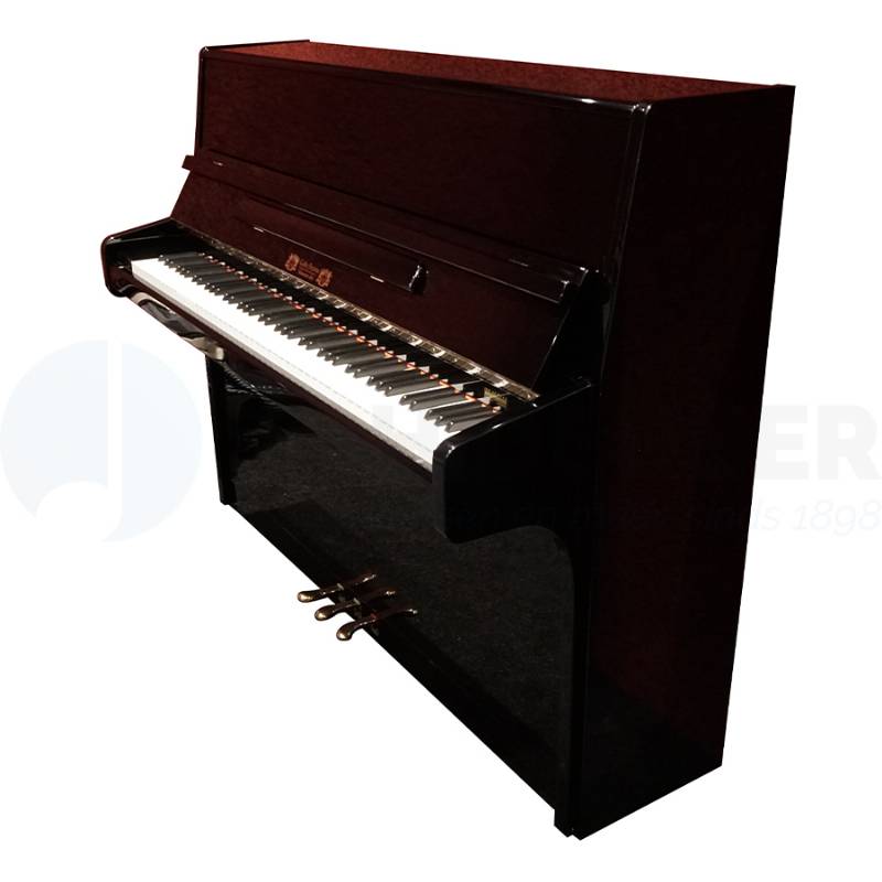Gebr. Perzina 116 Used piano Polished Ebony