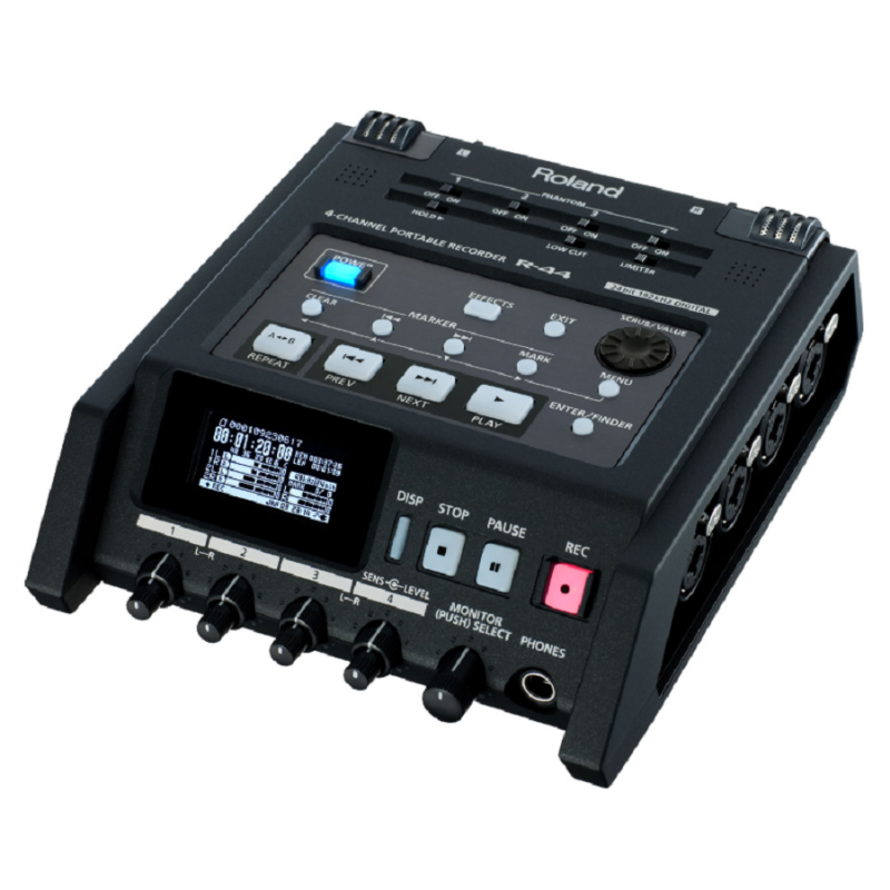 Roland R-44 edirol ローランド　MTR roland_r44_(6).png