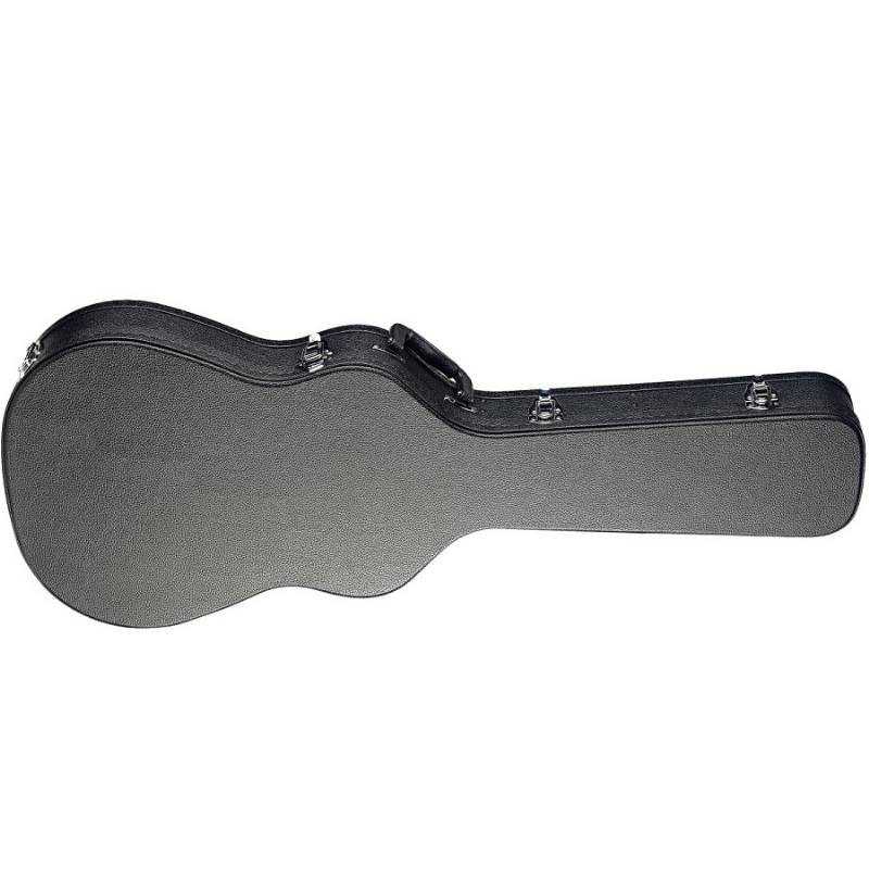 Custodia Rigida Per Chitarra Jazz Semiacustica Stagg GCA-SA - Interno Morbido, Astuccio Accessori, Manico In PVC, Chiusure Cromate
