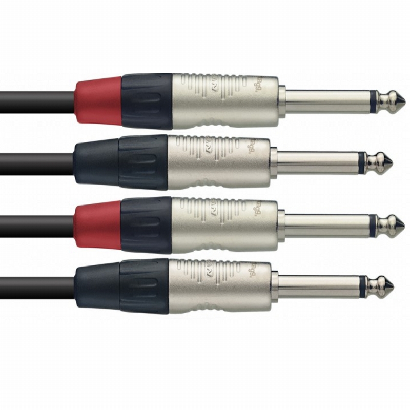 Stagg NTC6PR Twin Cable - 6 meters
