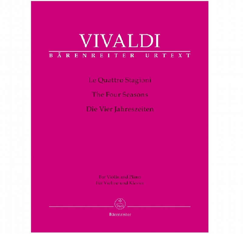 The Four Seasons - Vivaldi, viool en piano