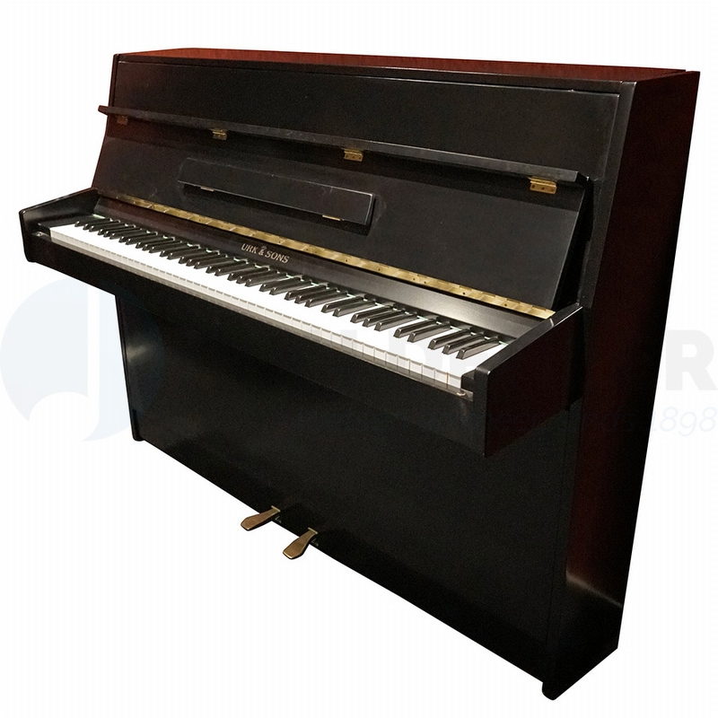 Urk & Sons 109 Used Piano - Black
