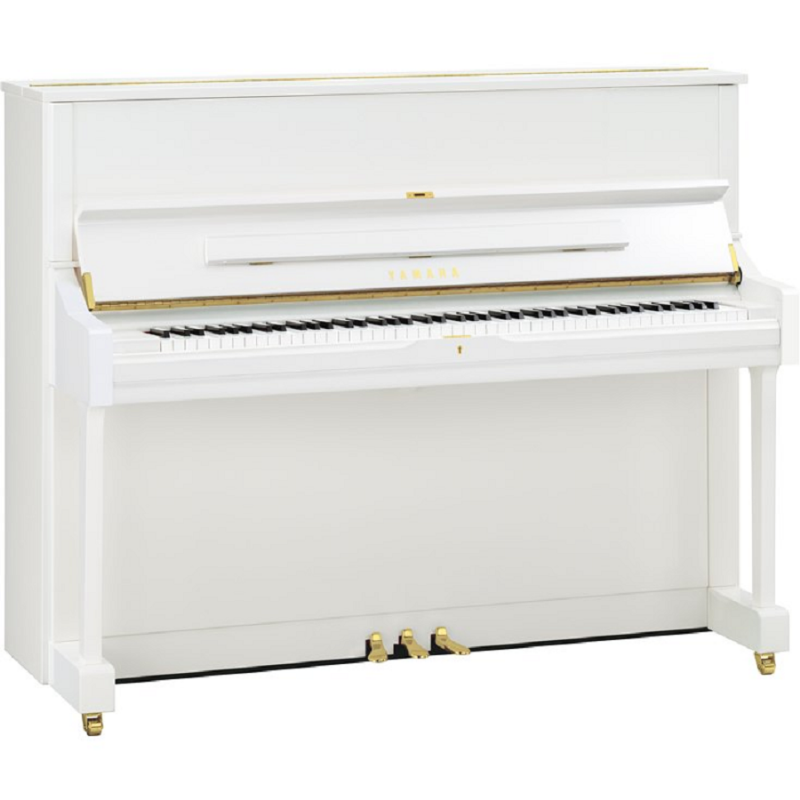 Yamaha U1A Klavier Gebraucht - Weiß Poliert