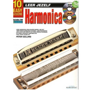 10 Easy Lessons - Leer jezelf harmonica (Incl. CD/DVD)