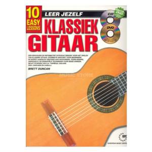 10 easy lessons leer jezelf gitaar klassiek inclusief CD