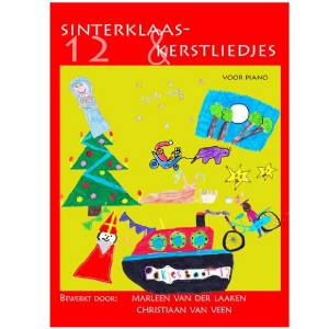 12 Sinterklaas en kerstliedjes piano