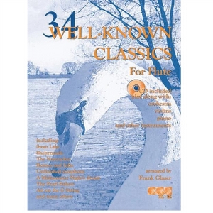 34 Well-Known Classics for flute - Dwarsfluit Frank Glaser