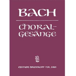 389 Choralgesänge - J. S. Bach - Edition Breitkopf