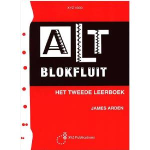 Altblokfluit - het tweede leerboek - James Arden