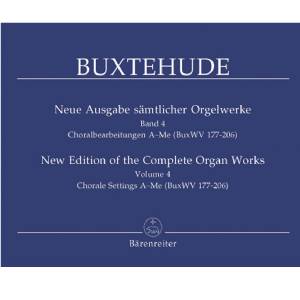 Buxtehude - Orgelwerke 4 Bärenreiter