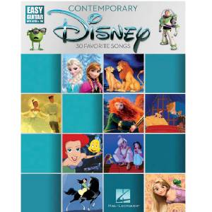 Contemporary Disney: Easy Guitar with Notes & Tab