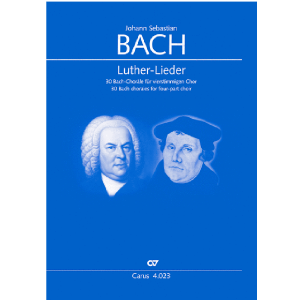 J. S. Bach Luther-Lieder Carus-Verlag