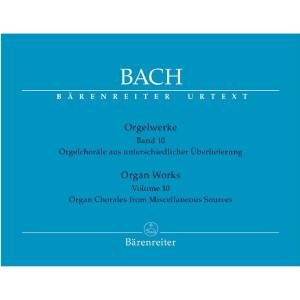 J. S. Bach - Organ Works 10 Bärenreiter