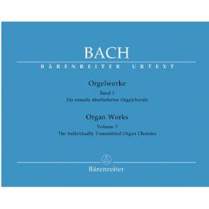J. S. Bach - Orgelwerke 3 Bärenreiter
