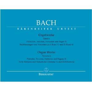 J. S. Bach - Orgelwerke 6 Bärenreiter