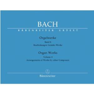 J. S. Bach - Orgelwerke 8 Bärenreiter