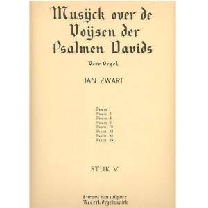 Jan Zwart - Stuk 5 - Psalm 1, 3, 4, 5, 19, 33, 42 en 89