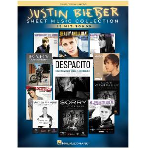 Justin Bieber - Sheet Music Collection PVG