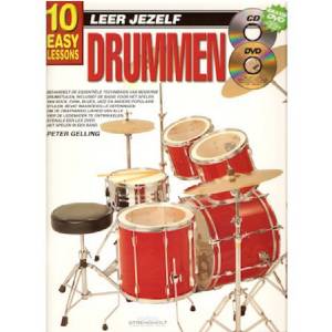 Leer jezelf Drummen - 10 easy lessons 