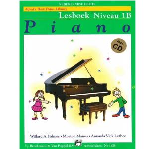 Lesboek Niveau 1B (incl. CD) - ALFREDS Basic Piano Library