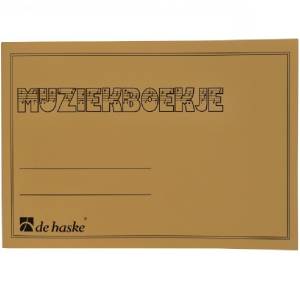 Muziekboekje 6 balks A5 