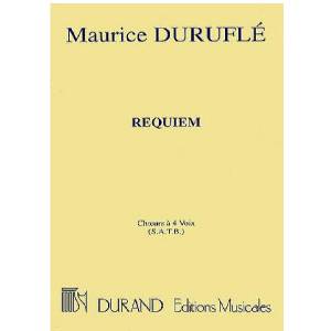 Requiem Opus 9 - Maurice Duruflé - Edition Durand