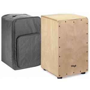 Stagg CAJ50 - Naturel Cajon (Incl. tas)